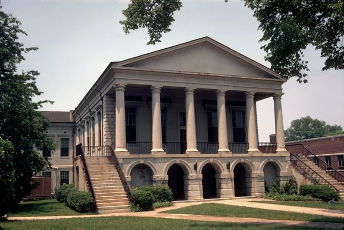 Chester-The historic 1852 Chester County Courthouse in downtown Chester, South Carolina.