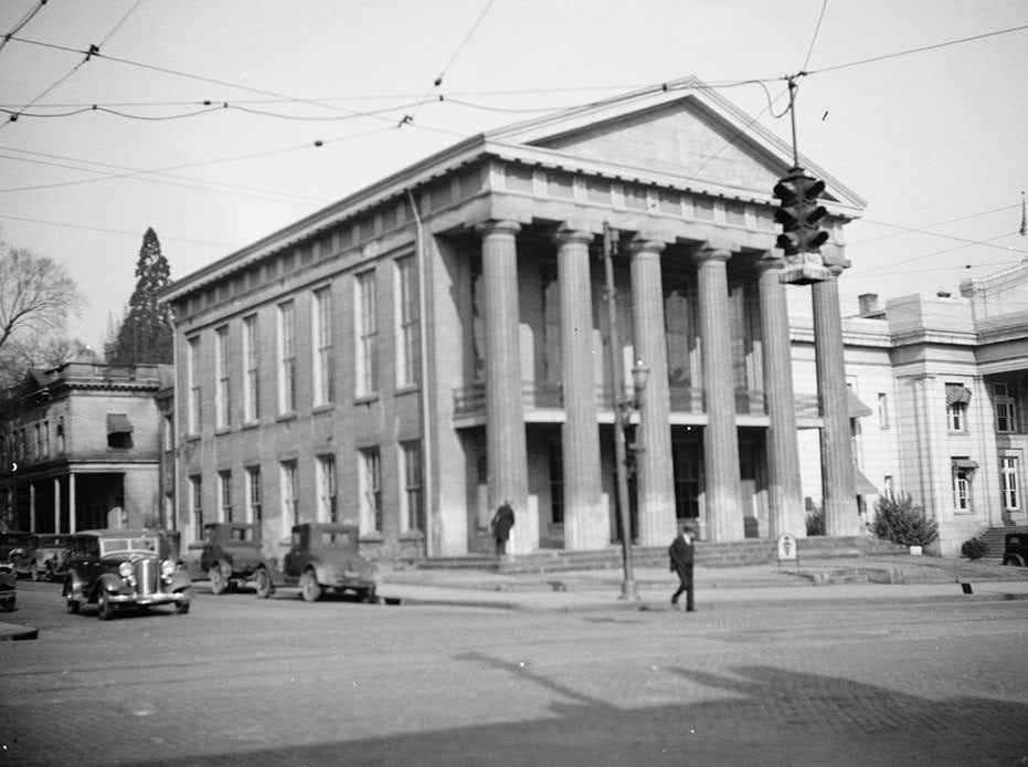 Salisbury-The historic Rowan County Courthouse in downtown Salisbury, North Carolina.